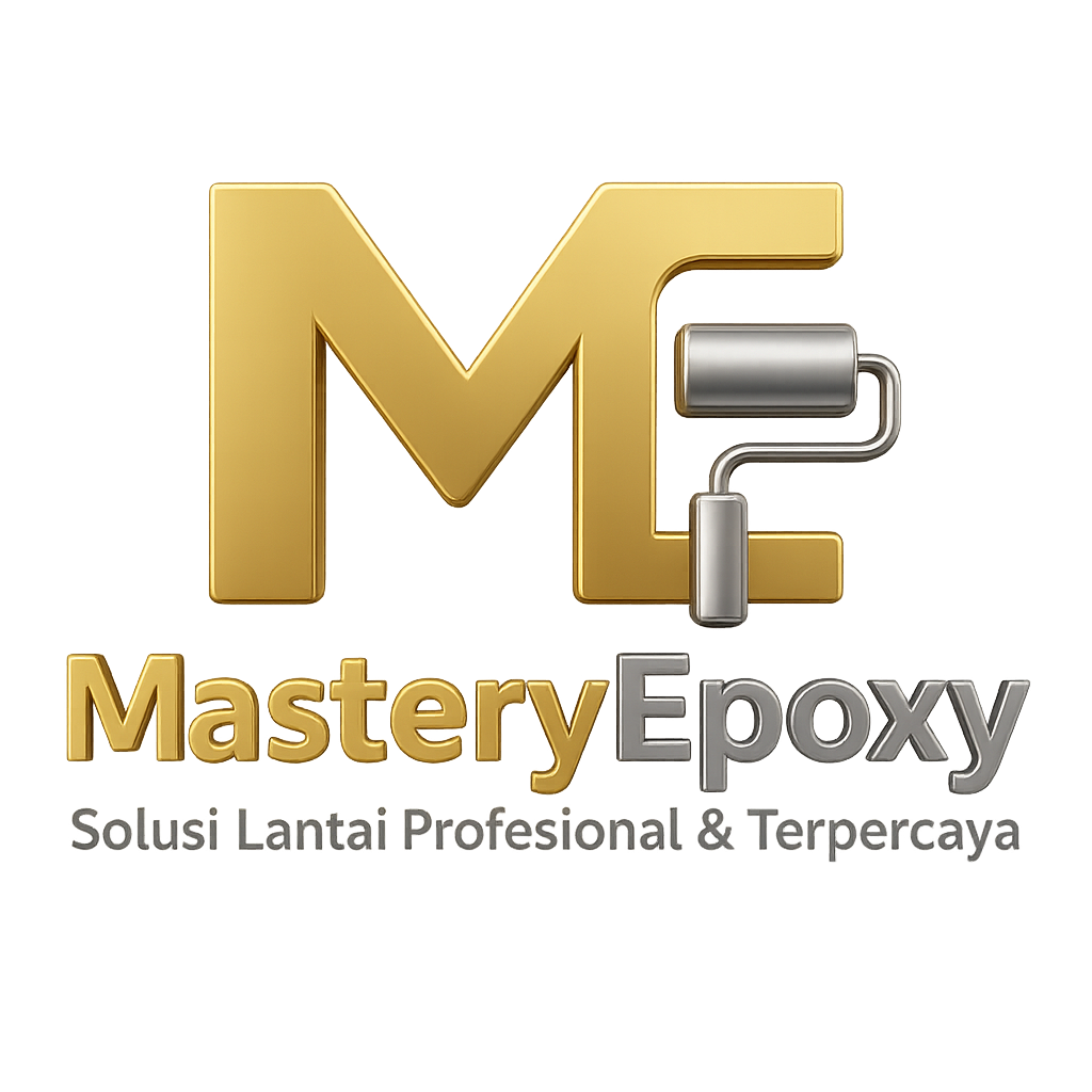 Logo Mastery Epoxy, Solusi Lantai Profesional